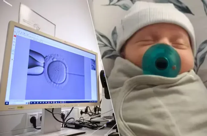 Mrekullia e shkencës, një foshnje lind nga embrioni i ngrirë për 30 vjet